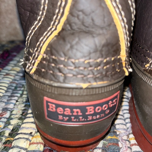 LL bean Bison boot 8 “ women’s size 9 - Picture 12 of 14